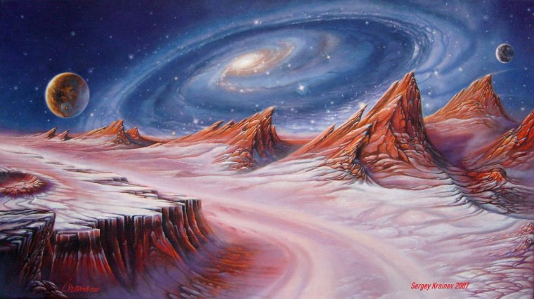 Фантастические картины Яцек Йерка