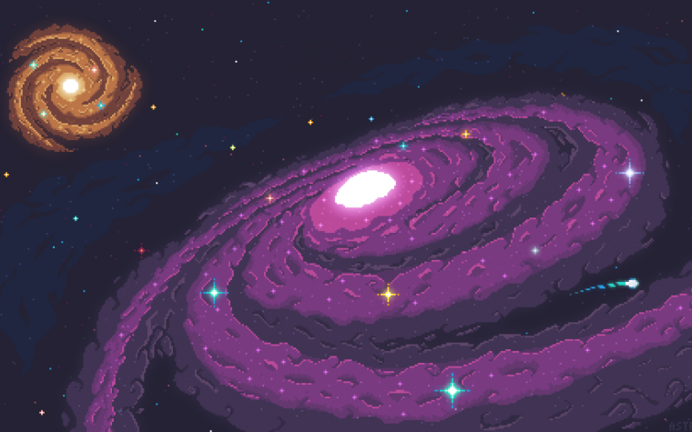 Пиксельный космос