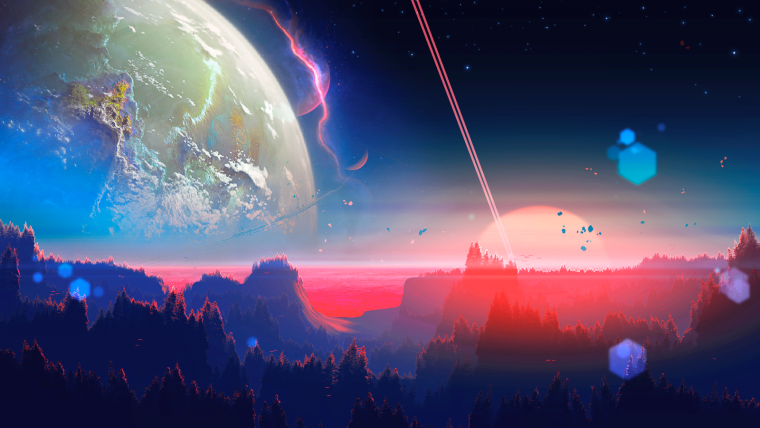 Космический пейзаж