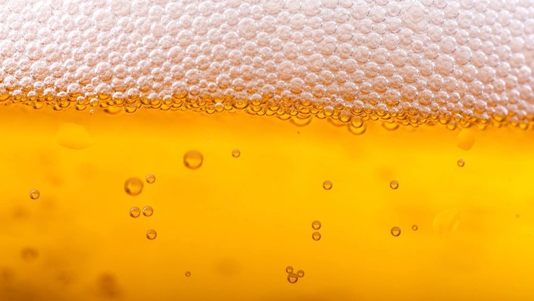 Фон пиво с пузырьками