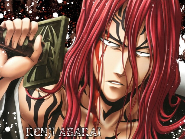 Аниме Блич персонаж Рэндзи Абараи