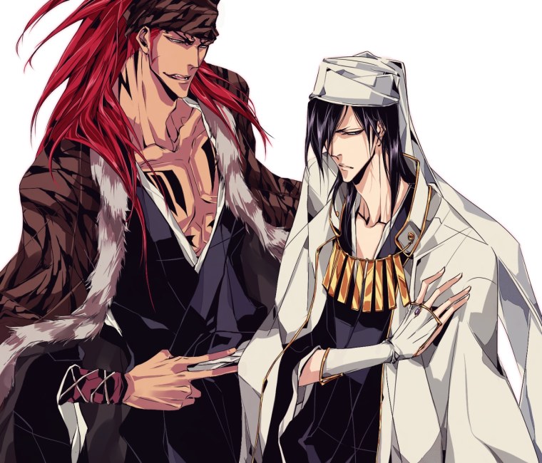 Рэндзи Абараи с распущенными волосами