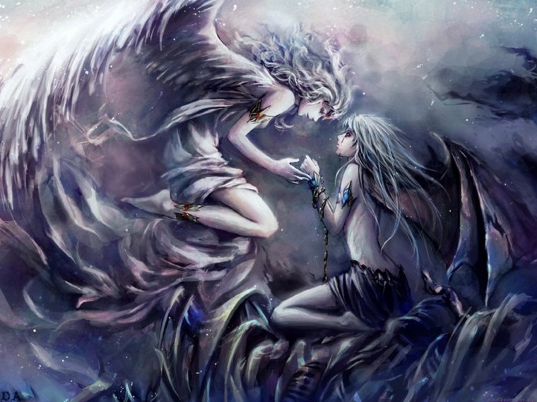 Полуангел Получеловек