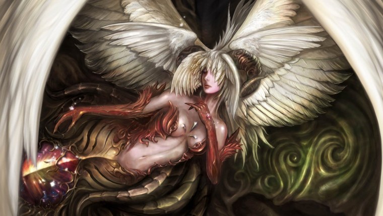 Падший демон аниме