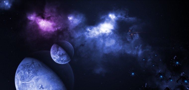 Космический арт на рабочий стол