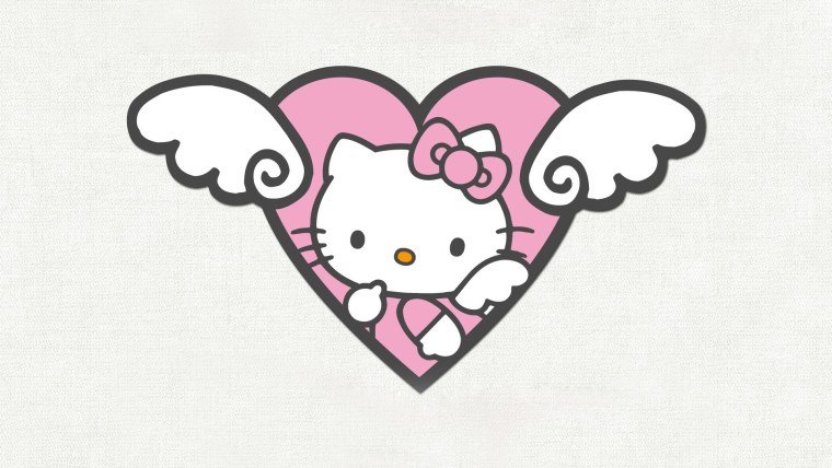 Обои на ноутбук Хеллоу Китти