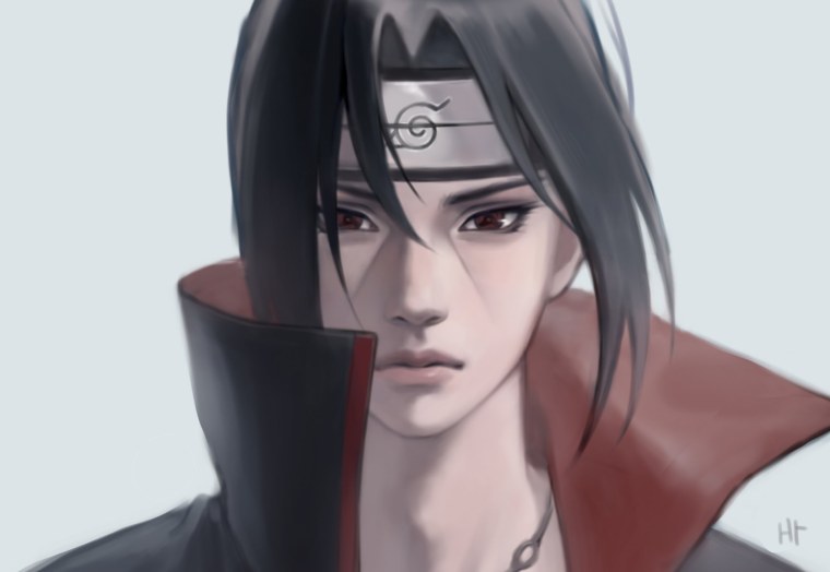 Аниме Наруто Итачи Учиха Акацуки