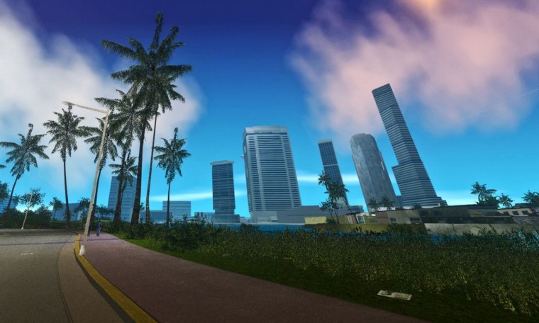 Город ГТА Вайс Сити HD