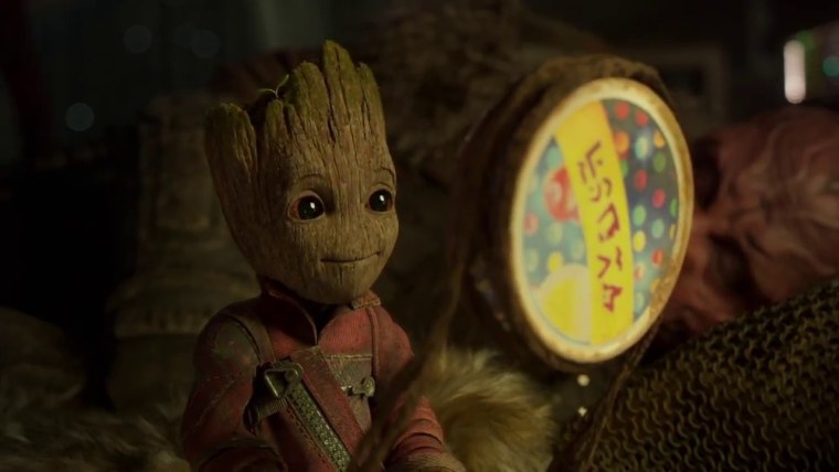 Маленький Грут Стражи Галактики 2