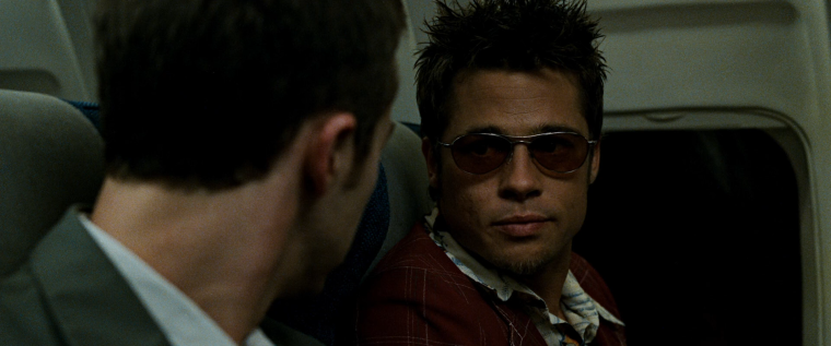 Тайлер Дерден в самолете