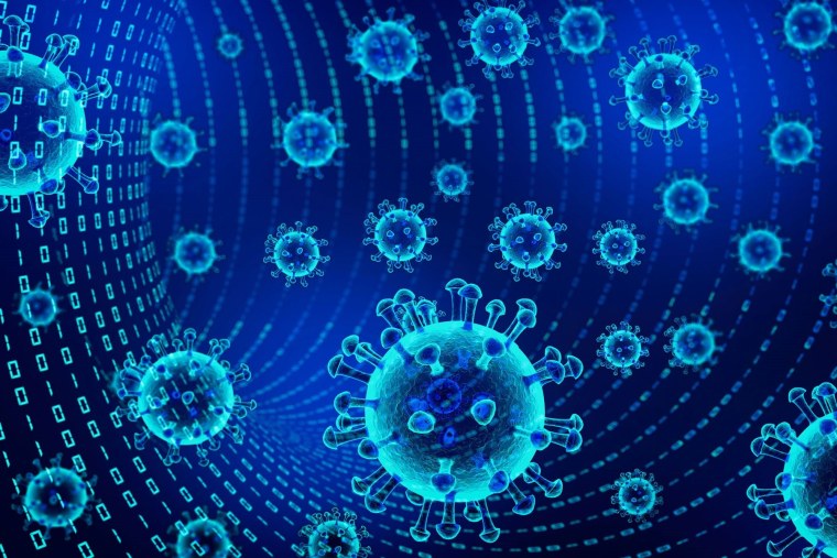 Фон для презентации вирусы