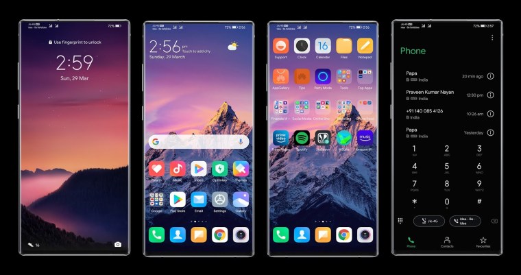 Темы Huawei и Honor EMUI (emotion UI / Magic UI)