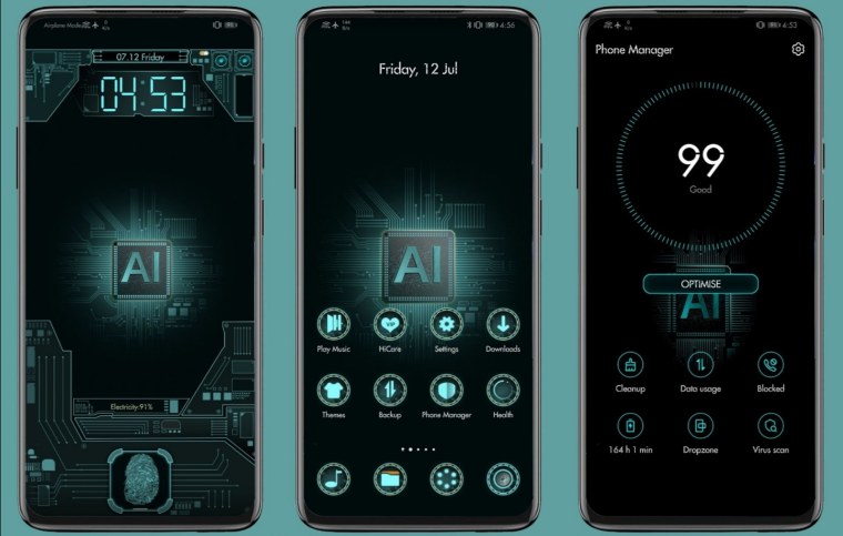 Рабочий стол EMUI