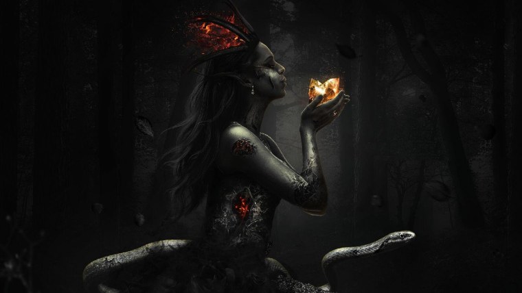 Девушка во тьме