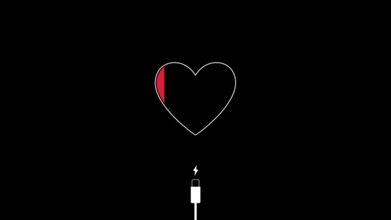 Чёрный фон с надписью конец