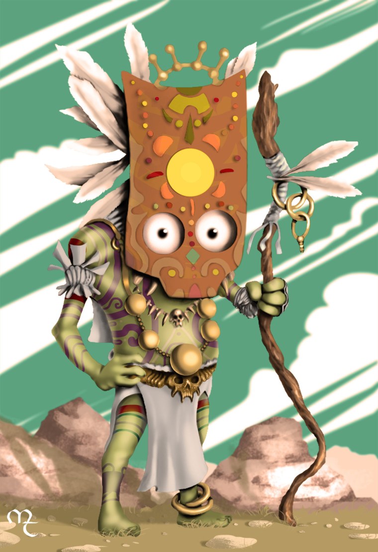 Городской шаман арт