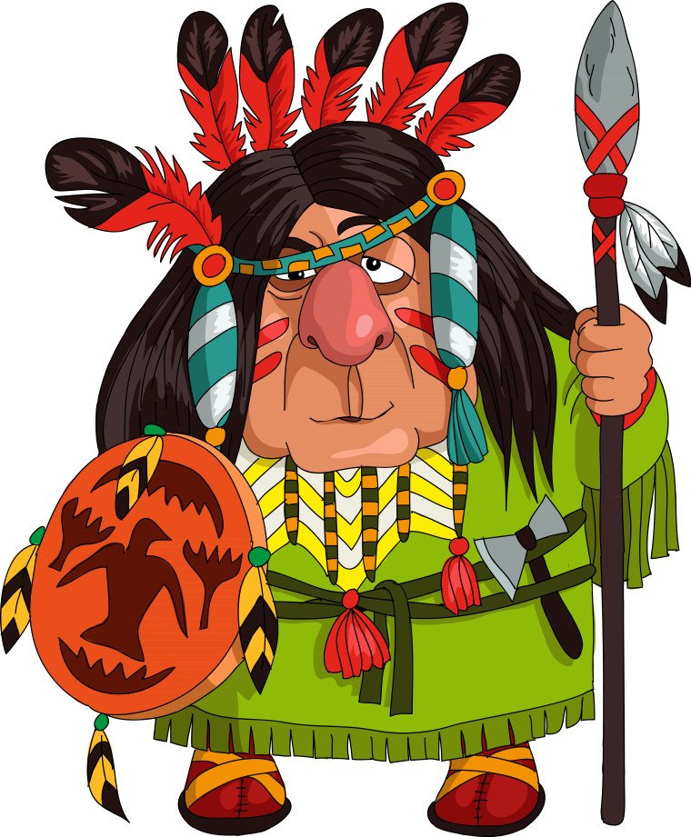 Индейцы мультяшные