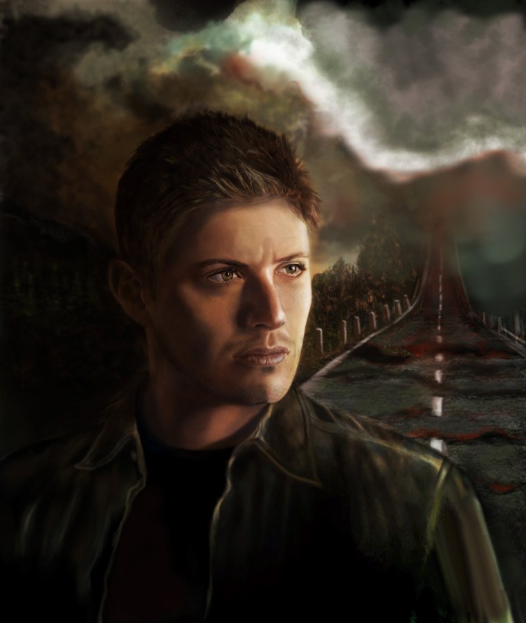 Дин Винчестер арт