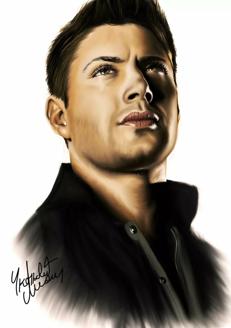 Дин Винчестер портрет