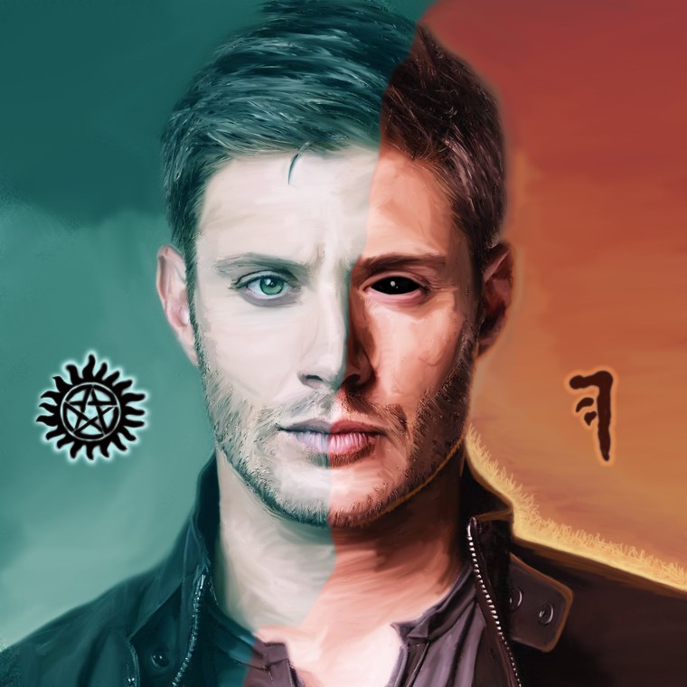 Дин Винчестер портрет