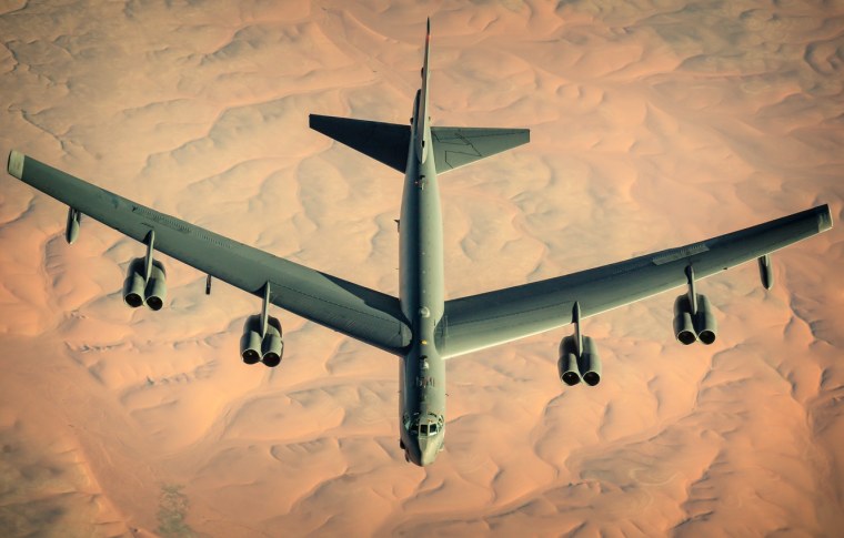 B 52 бомбардировщик