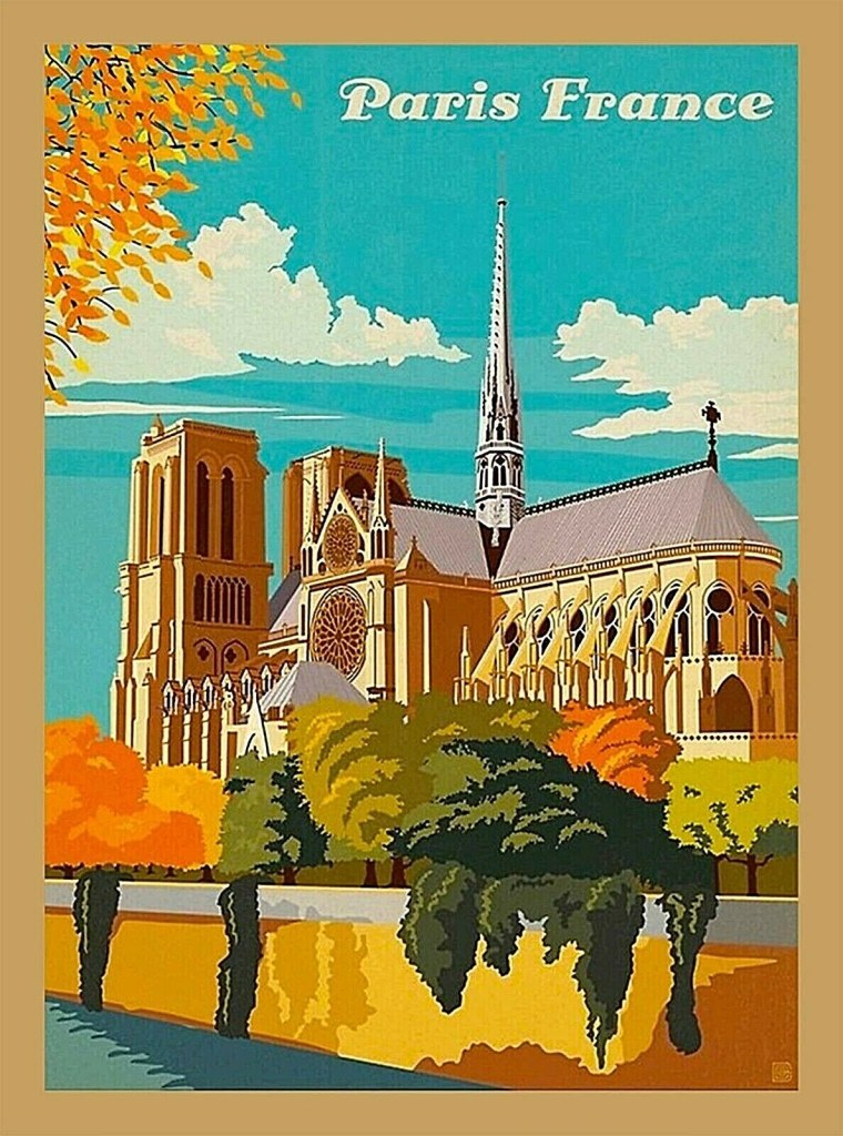 Ретро постеры города