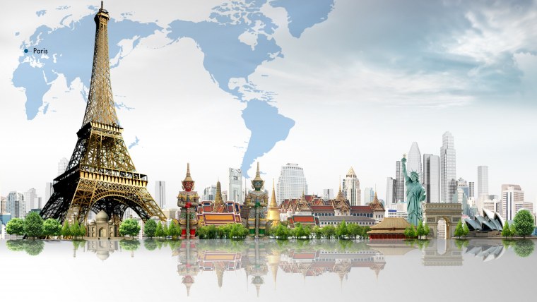 Фотообои путешествие