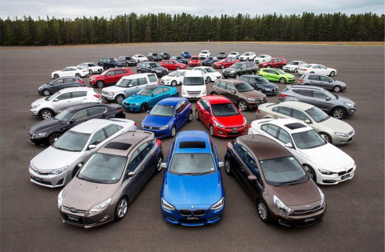 Много машин