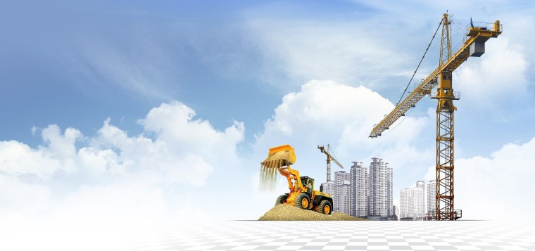 Строительная площадка фон