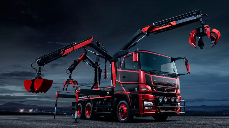 Грузовик Mitsubishi_Fuso_SUPERGREATV