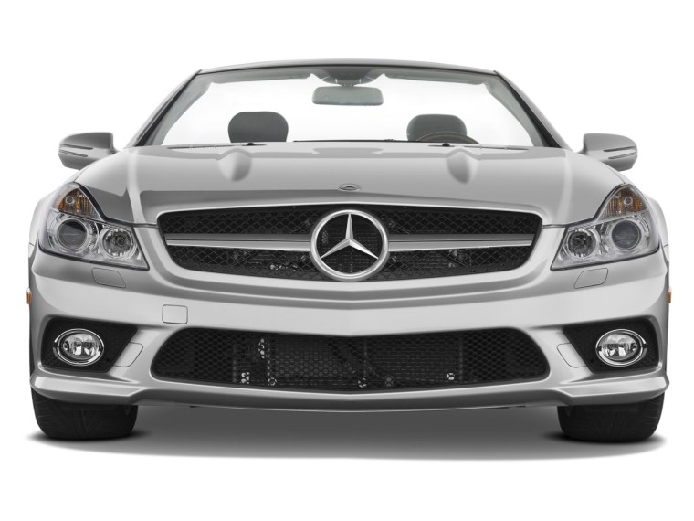 Мерседес спереди без фона