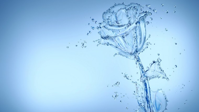 Фон с каплями воды