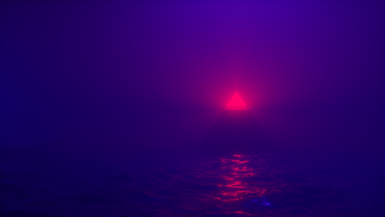 Неоновый фон однотонный