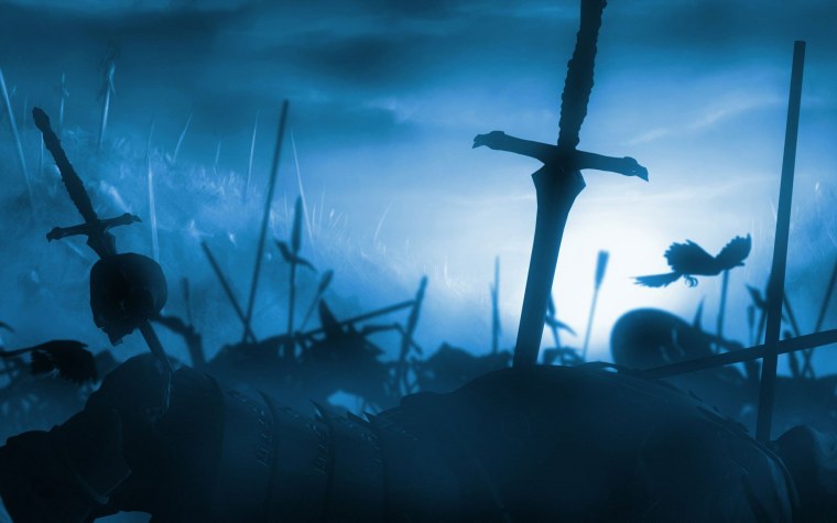 Войско на марше фэнтези арт