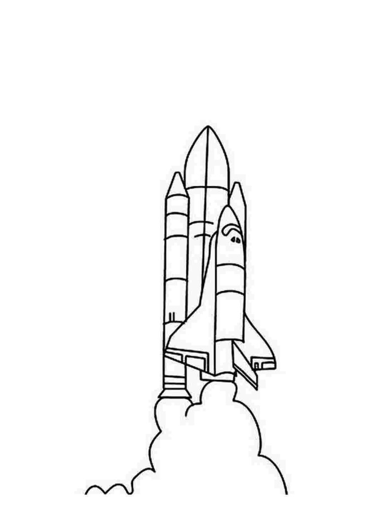 Космос раскраска для детей