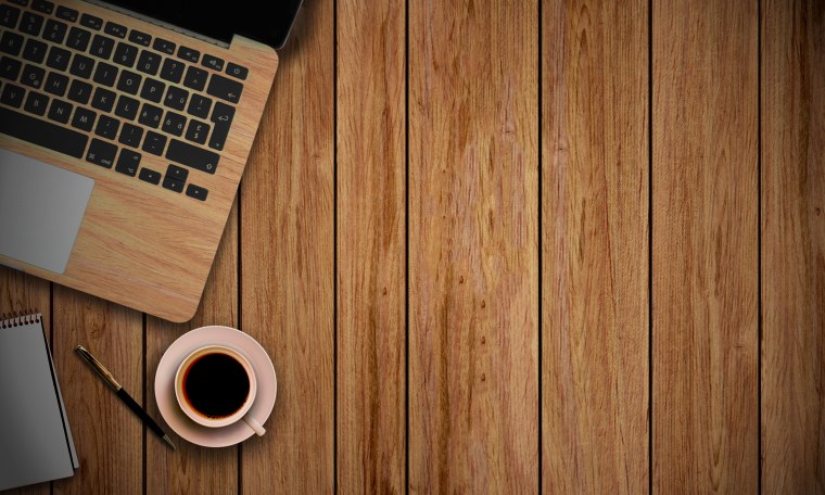 Письменный стол вид сверху