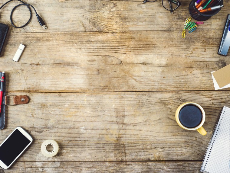 Рабочий стол сверху