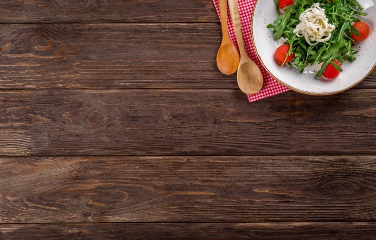 Кухонный стол сверху