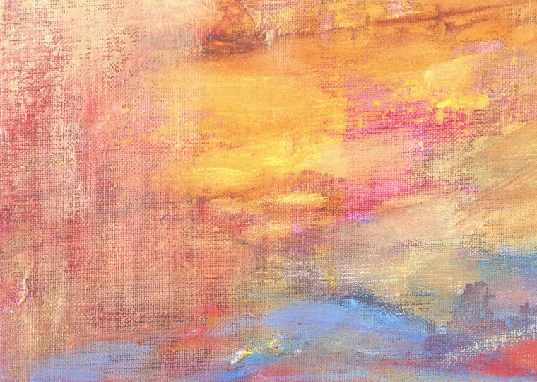 Абстракция в теплых тонах