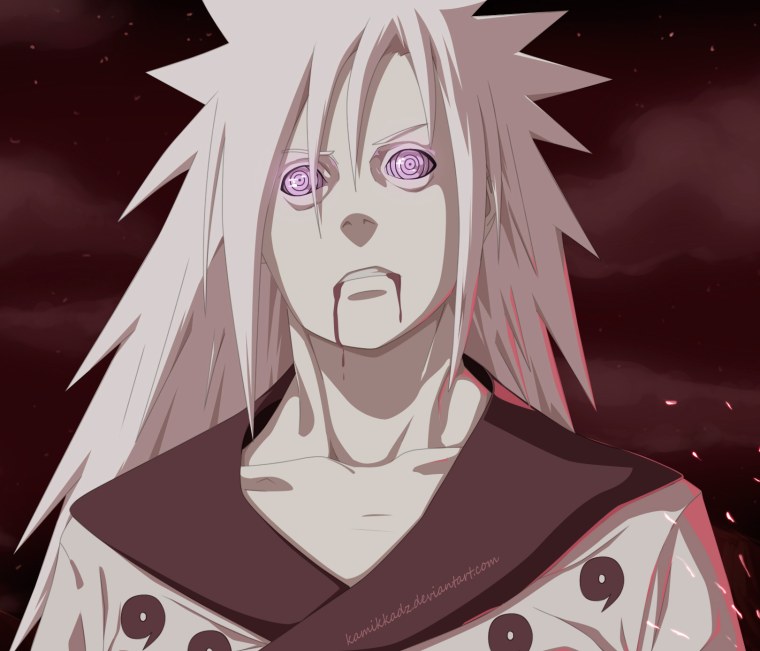 Мадара Учиха из аниме Наруто