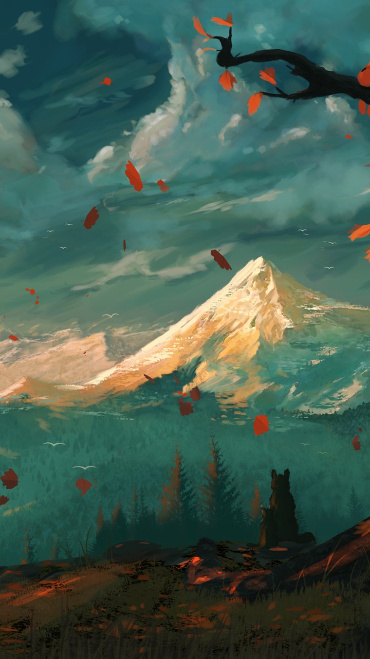 Художественные арты природа