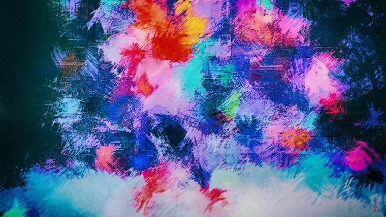 Цветные капли