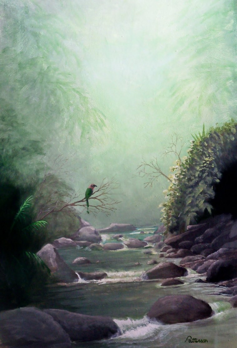 Живописный фон