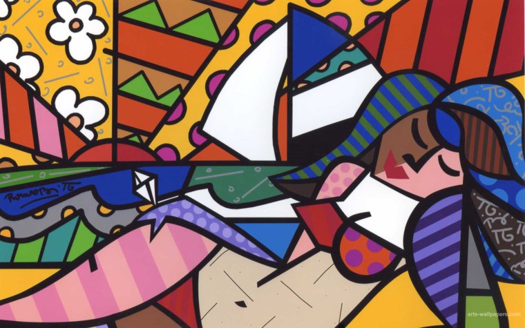 Абстрактная живопись в пастельных тонах