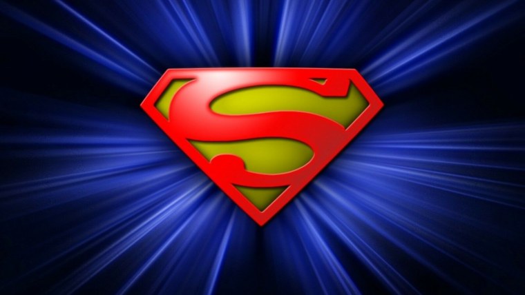 Эмблема супергероев Супермен