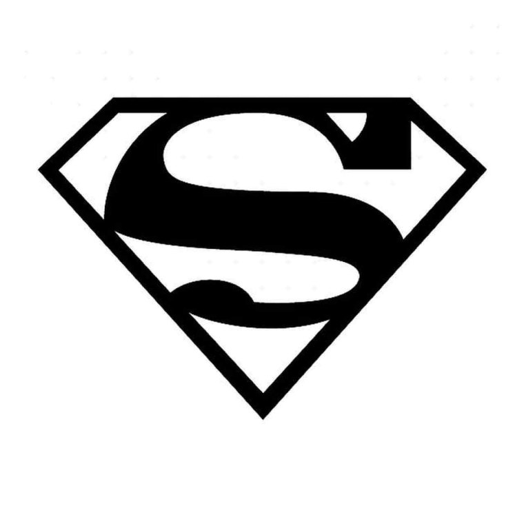 Супермен лого СВГ