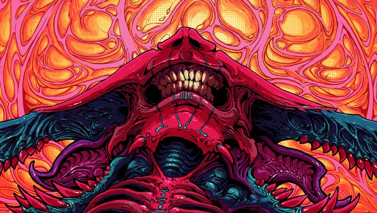 Мику Хацунэ в неоне