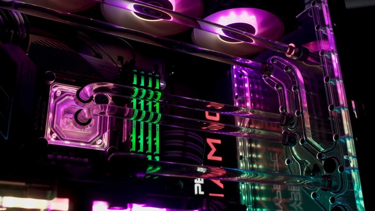 Переливающийся неон