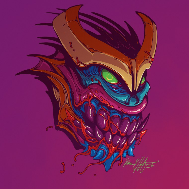 Неоновые картинки на рабочий стол