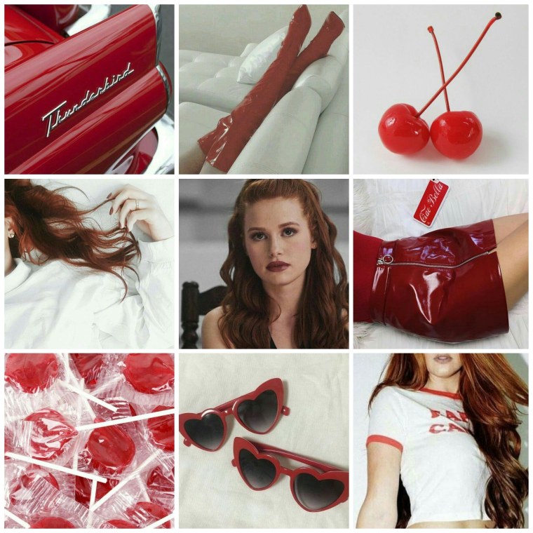 Шерил блоссом в Красном